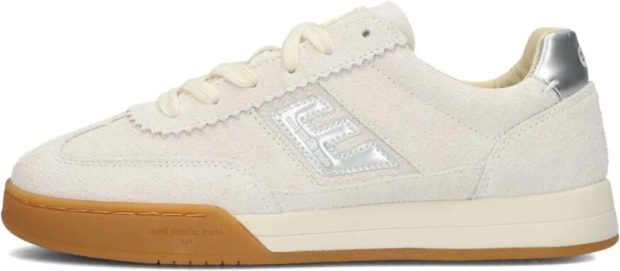 EAST PACIFIC TRADE Lage Sneakers Dames Diego 5 Suède Beige