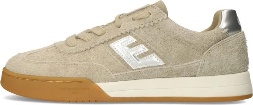 EAST PACIFIC TRADE Lage Sneakers Dames Diego Maat: 41 Materiaal: Suède Kleur: Beige
