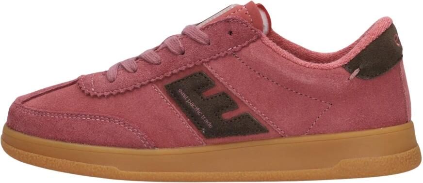 EAST PACIFIC TRADE Lage Sneakers Dames Santos Suède Roze - Foto 3