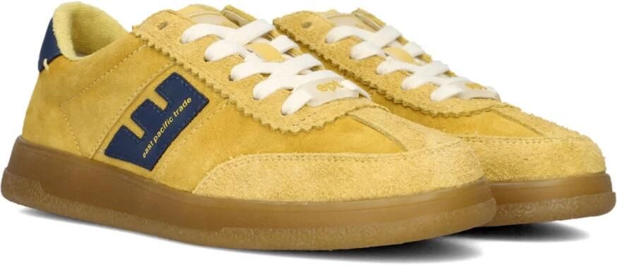 EAST PACIFIC TRADE Lage Sneakers Dames Santos-w Suède Geel