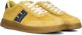 EAST PACIFIC TRADE Lage Sneakers Dames Santos-w Suède Geel - Geel