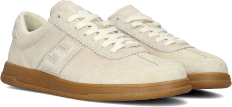 EAST PACIFIC TRADE Lage Sneakers Heren Santos-m Maat: 44 Materiaal: Suède Kleur: Creme - Foto 2