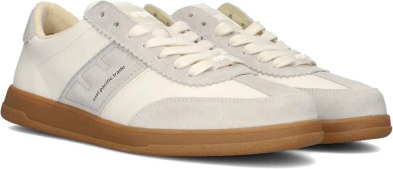 EAST PACIFIC TRADE Lage Sneakers Dames Santos Maat: 45 Materiaal: Leer Kleur: Wit - Foto 2