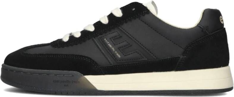 EAST PACIFIC TRADE Lage Sneakers Dames Diego-w Maat: 41 Materiaal: Suède Kleur: Zwart