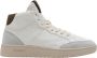 Ecoalf Casual Witte Hoge Sneakers oor Heren White Heren - Thumbnail 1