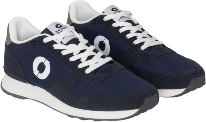 Ecoalf Blauwe Casual Textiel Sneakers oor Heren Blue - Foto 2