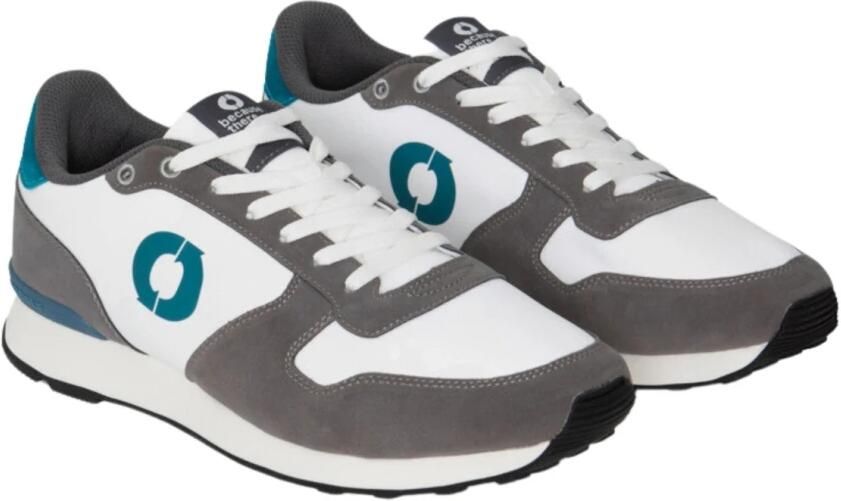 Ecoalf Sneakers Yale II Wit van Gerecycled Polyester