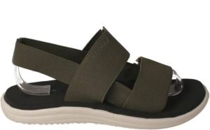 Ecoalf Flat Sandals Groen Dames