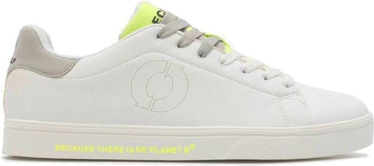 Ecoalf Milieuvriendelijke Leren Sneakers White Heren