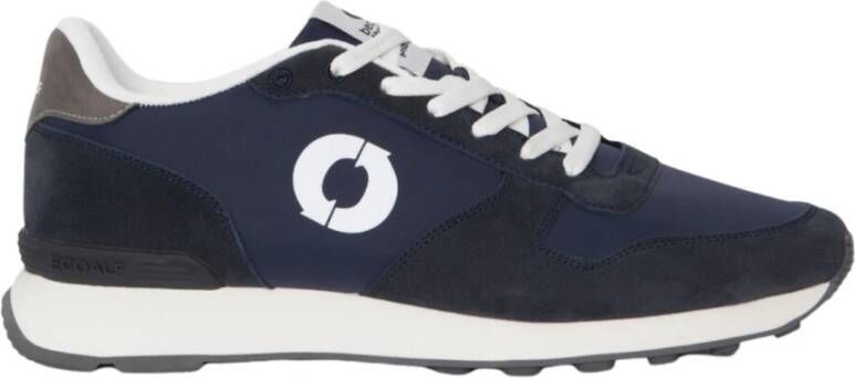 Ecoalf Polyester Sneakers Yale II Blauw