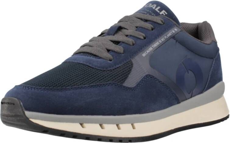 Ecoalf Gerecyclede Vegan Sneakers Sicilia Blue Heren