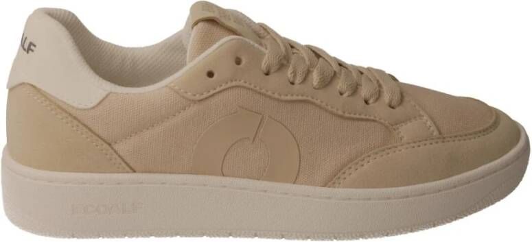 Ecoalf Stijlvolle Sneakers voor modebewuste vrouwen Beige Dames