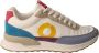 Ecoalf Witte Casual Textiel Sneakers met 4cm Rubberen Zool Multicolor Dames - Thumbnail 4