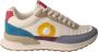 Ecoalf Witte Casual Textiel Sneakers met 4cm Rubberen Zool Multicolor Dames - Thumbnail 1