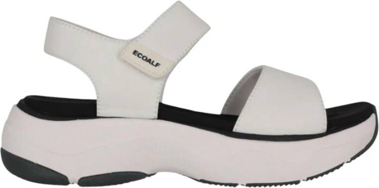 Ecoalf Witte Casual Damessandalen