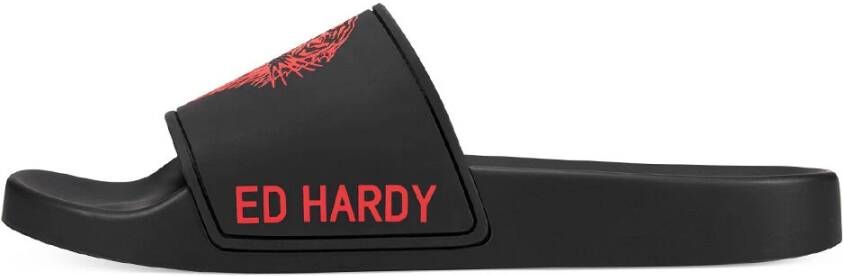 Ed Hardy Sneakers Black Heren