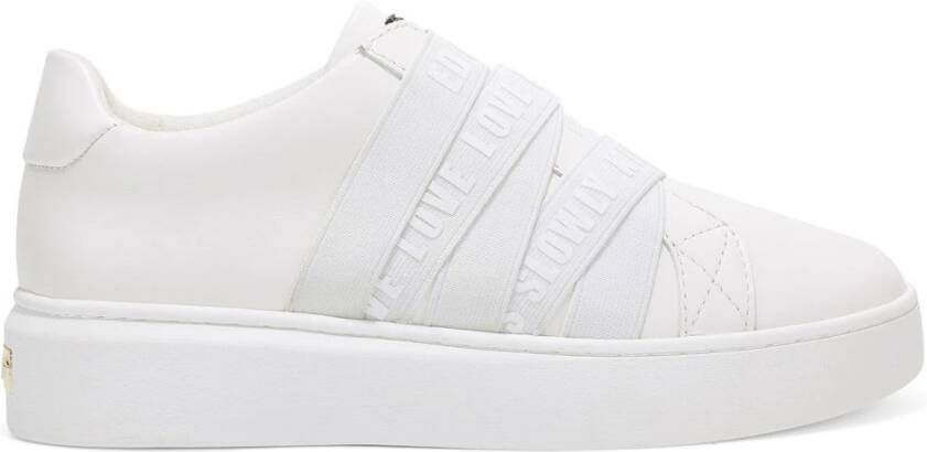 Ed Hardy Sneakers Overlap low top white