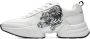 Ed Hardy Sneakers Caged runner tiger white-black - Thumbnail 1