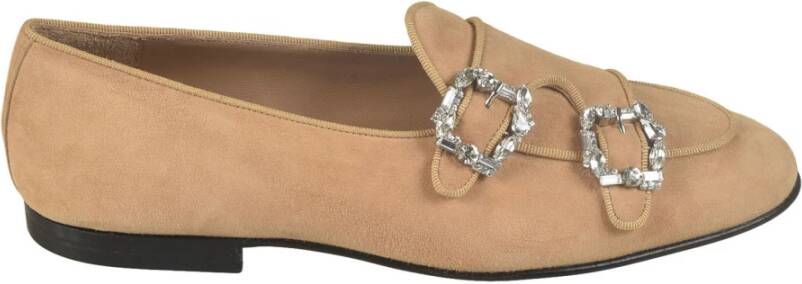Edhèn Milano Stijlvolle Hakken Beige Dames