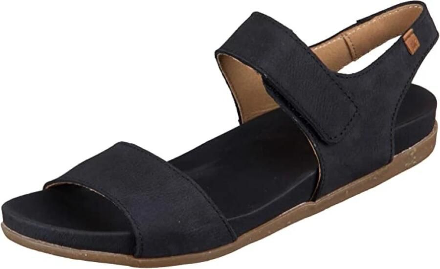 El Naturalista Zumaia Zwart Comfortabele Dames Sandaal - Foto 4