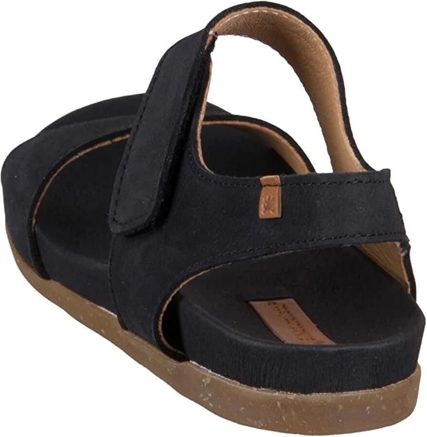 El Naturalista Zumaia Zwart Comfortabele Dames Sandaal - Foto 3