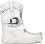 El Vaquero Ankle Boots White Dames - Thumbnail 1