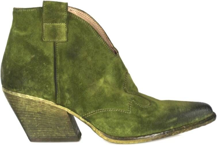 Elena Iachi Ankle Boots Groen Dames