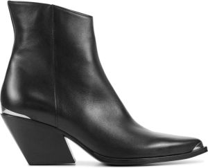 Elena Iachi Cowboylaarzen Dames Laarzen Damesschoenen Leer E3422 Zwart