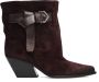 Elena Iachi Bordeaux Enkellaarzen Damesschoenen - Thumbnail 1
