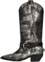 ELENA IACHI Cowboylaarzen Dames E3948 Maat: 37 5 Materiaal: Leer Kleur: Taupe - Thumbnail 2