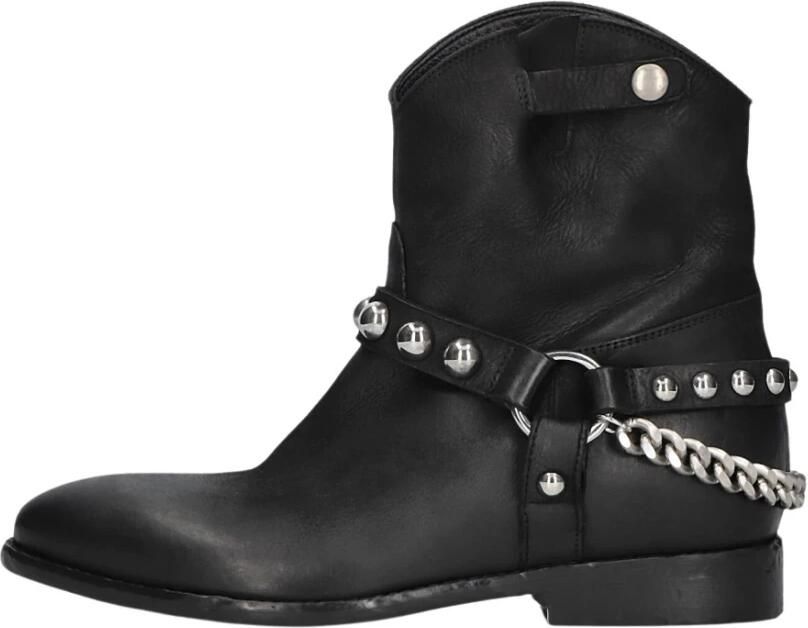 ELENA IACHI Boots Dames A5682 Maat: 37 5 Materiaal: Leer Kleur: Zwart - Foto 2