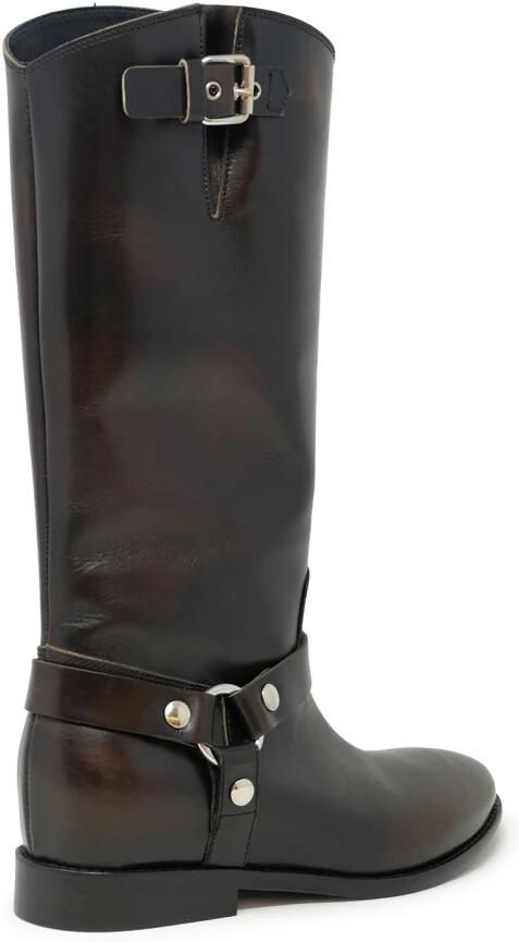 Elena Iachi A5688 Leren Laarzen - Foto 2