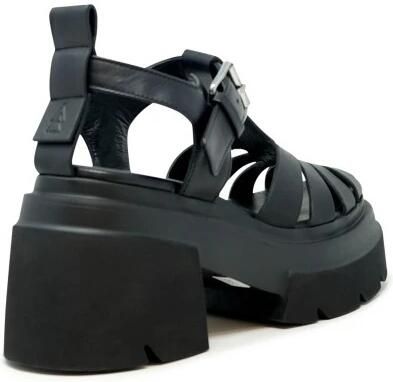 Elena Iachi E3787 Leren Platte Sandalen - Foto 1