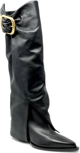 Elena Iachi E4485 Hoge Leren Laars