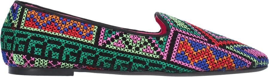 Elena Iachi Fabric Ballerinas