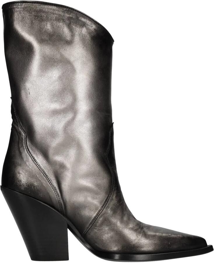 Elena Iachi Laarzen Grijs