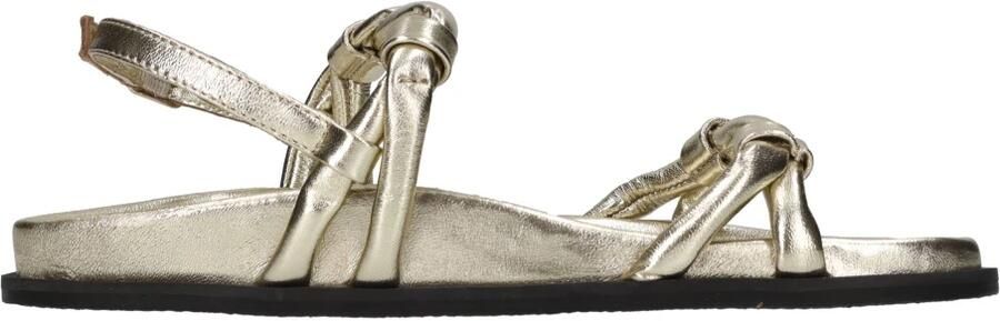 Elena Iachi M55 Platinum Leren Sandaal - Foto 5
