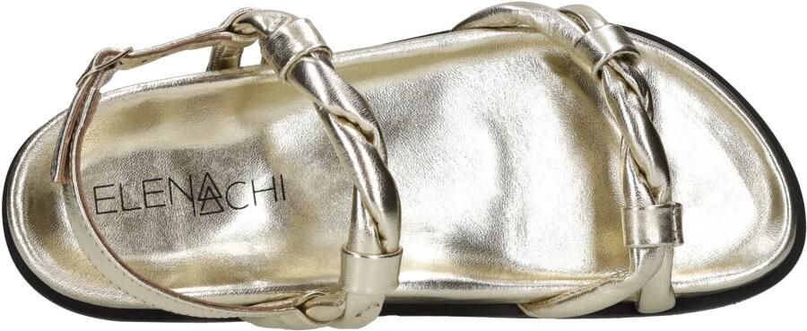 Elena Iachi M55 Platinum Leren Sandaal - Foto 4