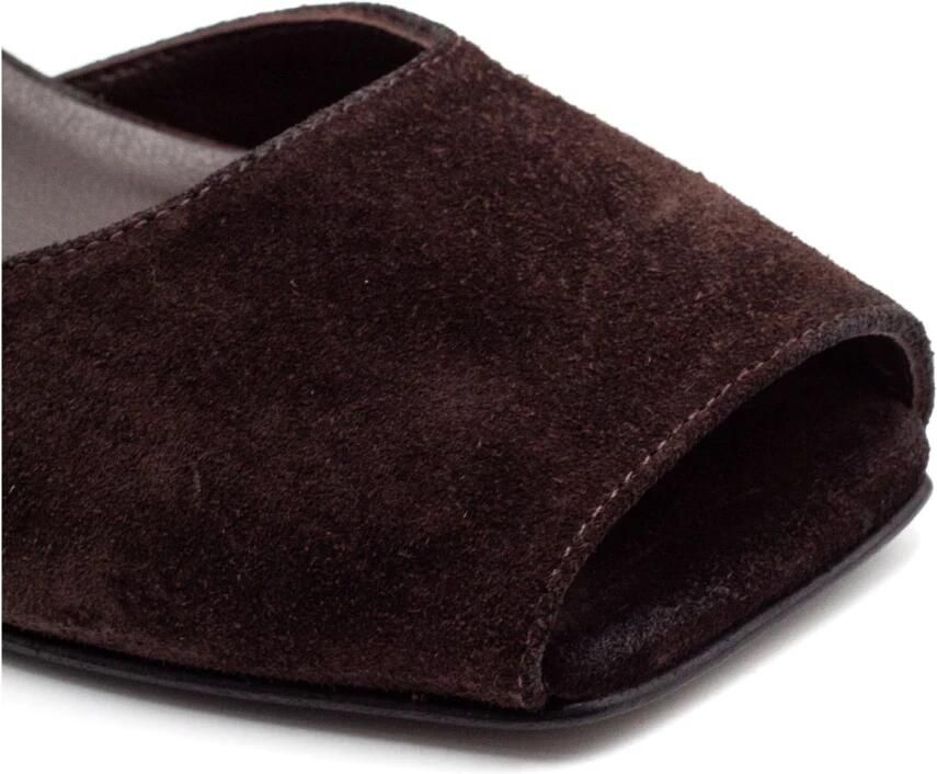 Elena Iachi Open-Toe Suède Sandaal - Foto 2