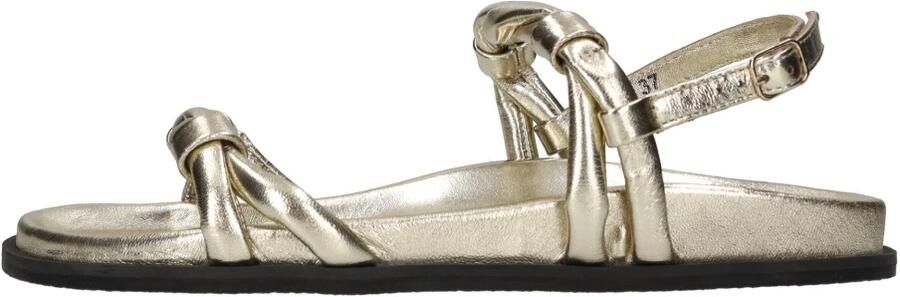 Elena Iachi Platte Leren Sandalen