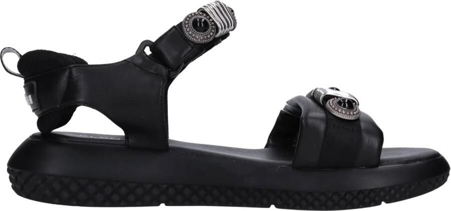 Elena Iachi Platte Sandalen