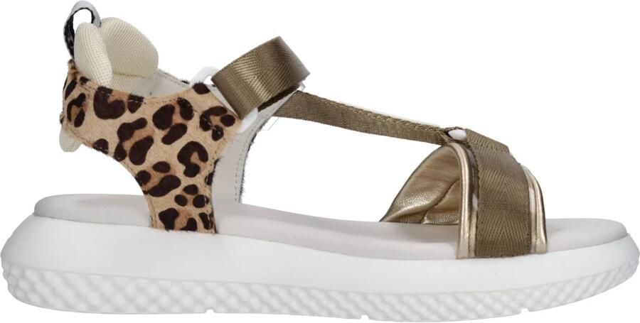 Elena Iachi Platte Sandalen