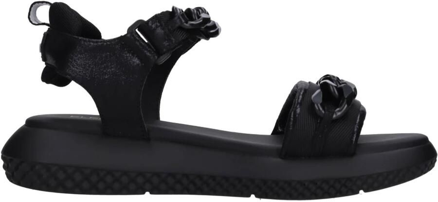 Elena Iachi Sandalen Zwart