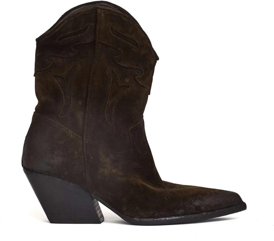 Elena Iachi Stivaletto Texano Tacco Camperos 70 mm