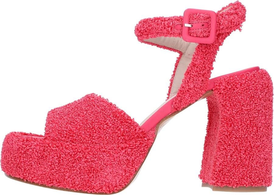 Elena Iachi Stoffen Sandalen met Plateau - Foto 8