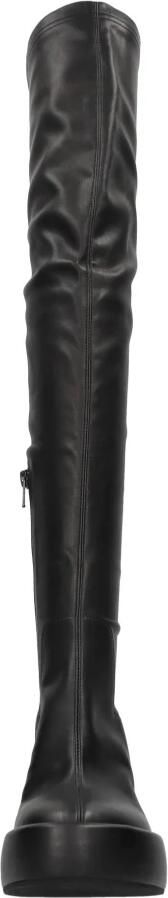 Roberto Cavalli Zwarte Leren Casual Trainers Sneakers Black Heren - Foto 4