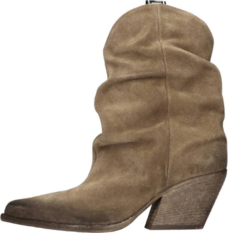 Elena Iachi Laarzen Beige
