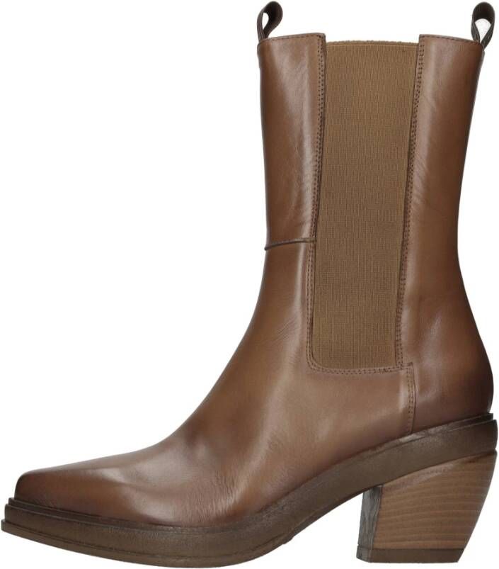 Elena Iachi Laarzen Bruin Brown Dames