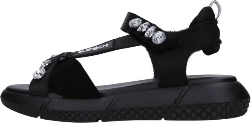 Elena Iachi Platte sandalen