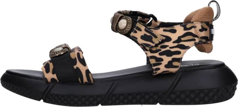 Elena Iachi Sandalen met sleehak